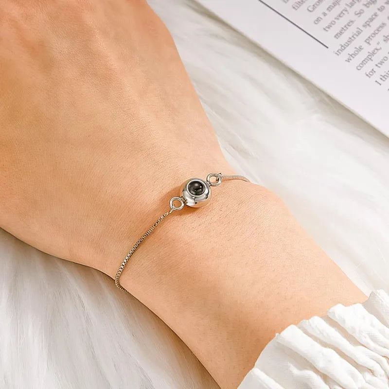 Personalized Bliss Photo Bracelet