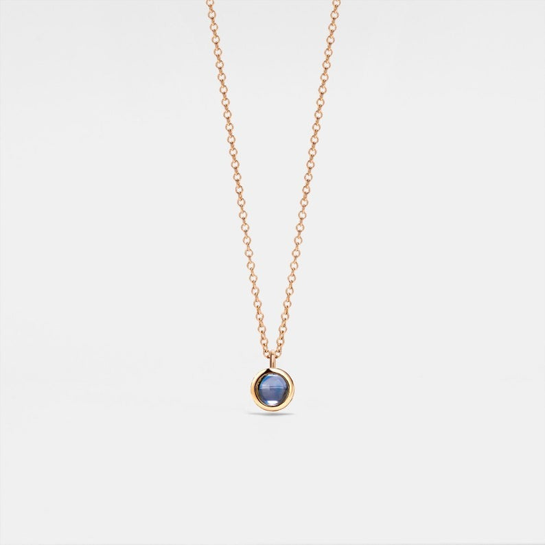 Personalized Circle Photo Necklace