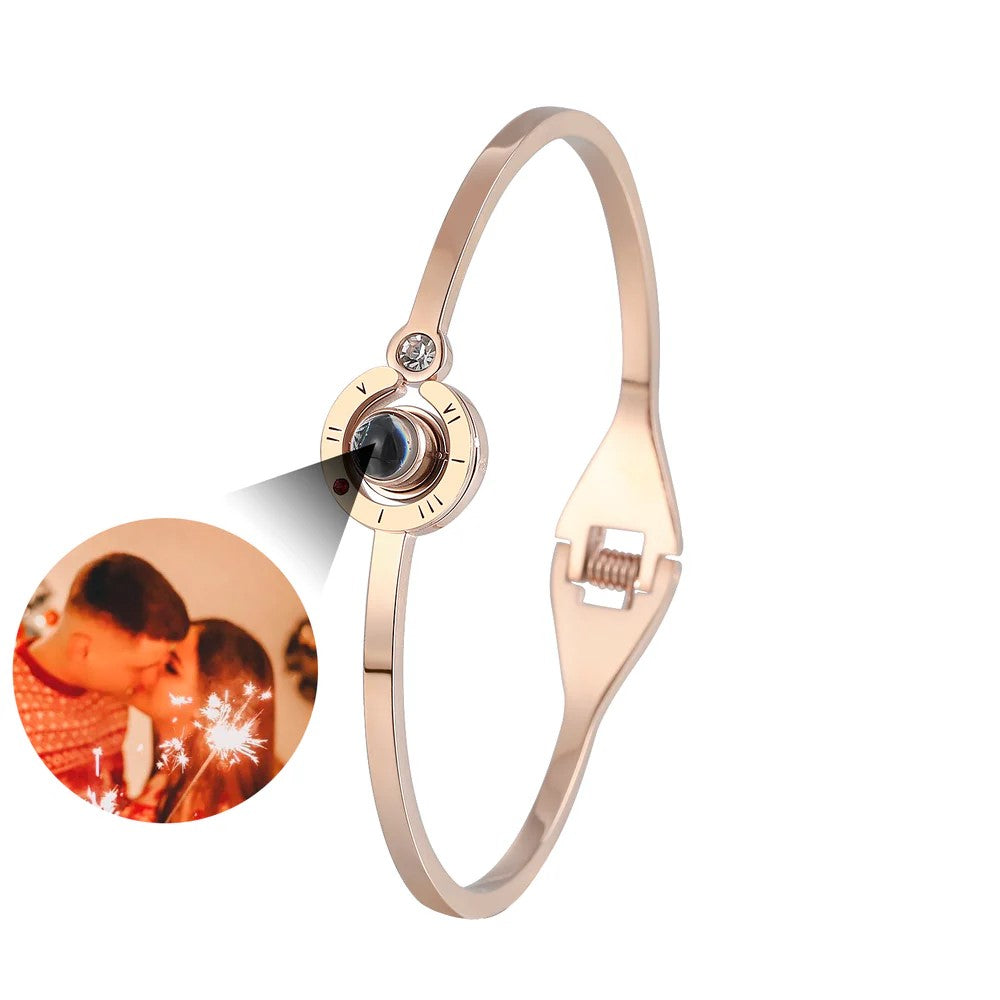 Personalized Dial Photo Bracelet
