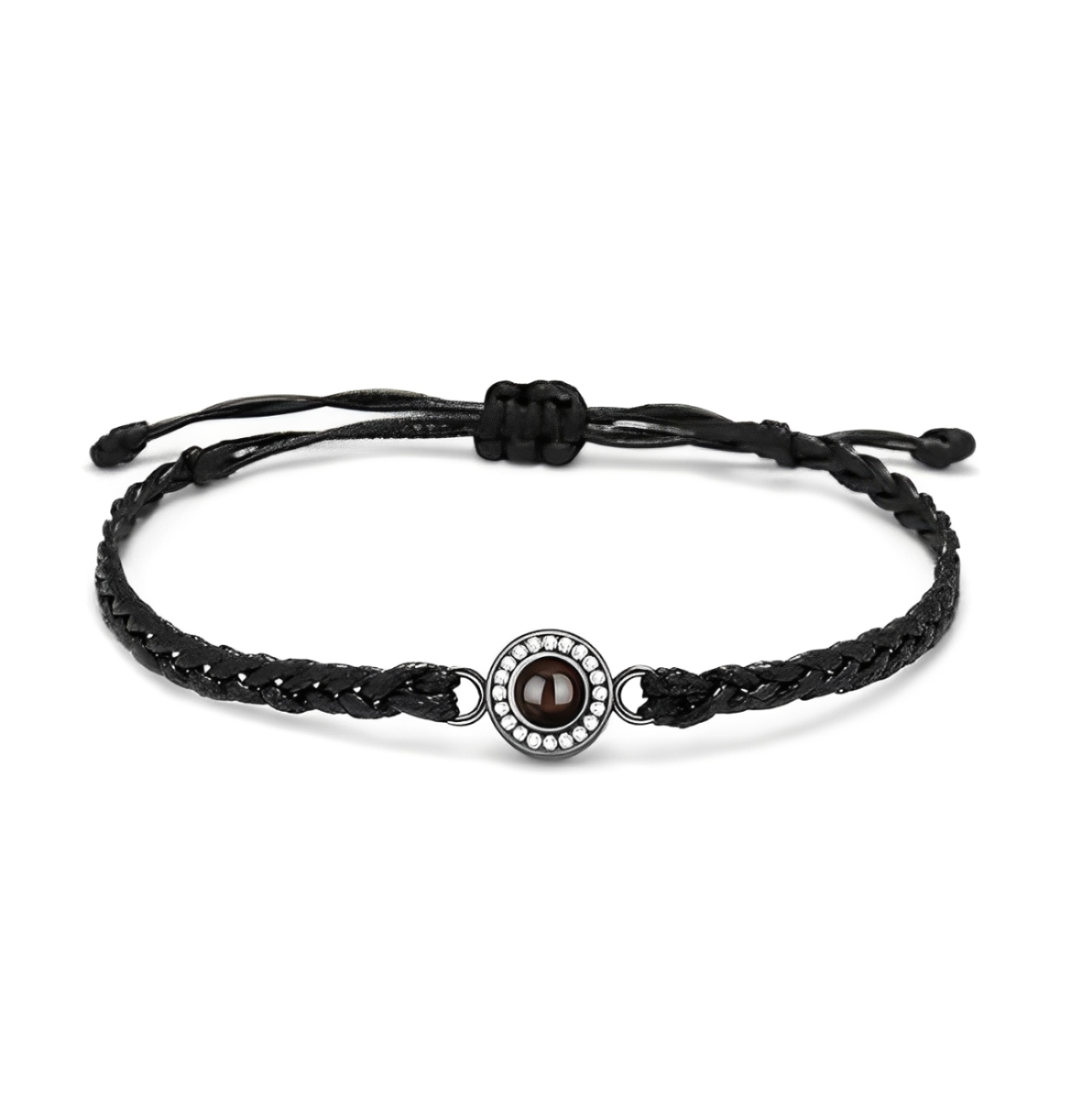 Personalized Diamond Photo Bracelet