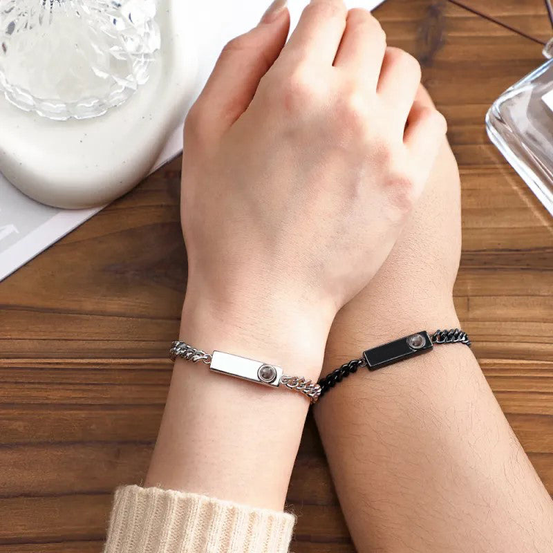 Personalized Saga Photo Bracelet