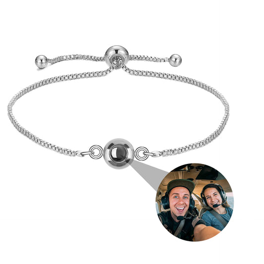 Personalized Bliss Photo Bracelet