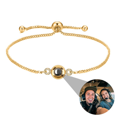 Personalized Bliss Photo Bracelet