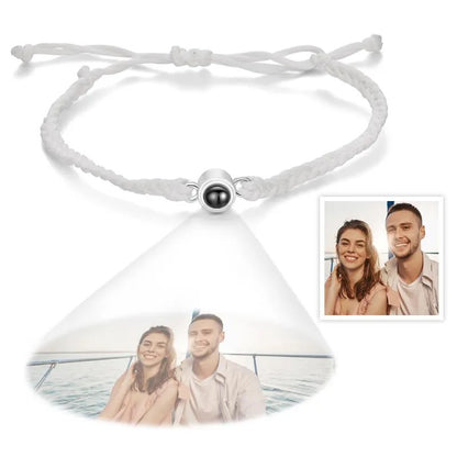 Personalized Circle Photo Bracelet