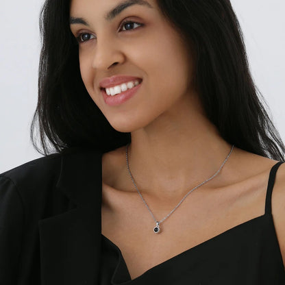 Personalized Circle Photo Necklace