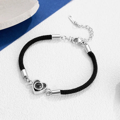 Personalized Embrace Photo Bracelet