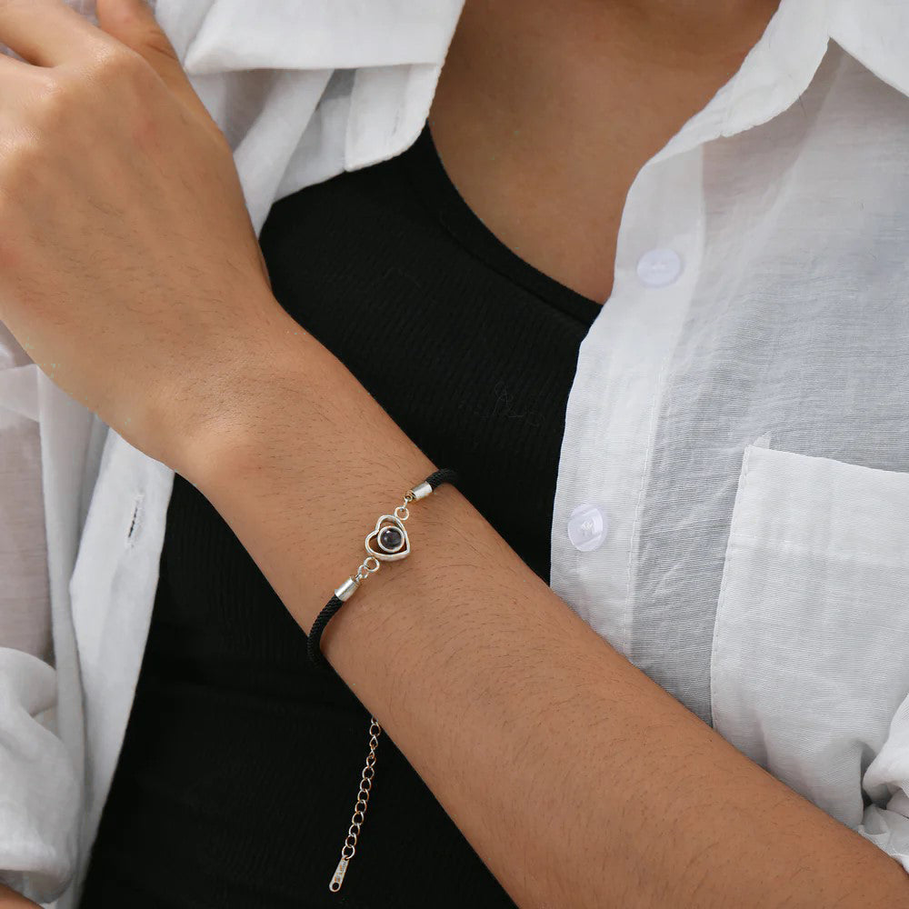 Personalized Embrace Photo Bracelet