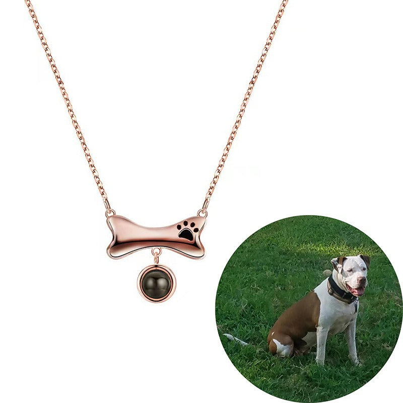 Personalized Pet Love Photo Necklace