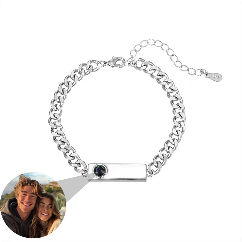 Personalized Saga Photo Bracelet